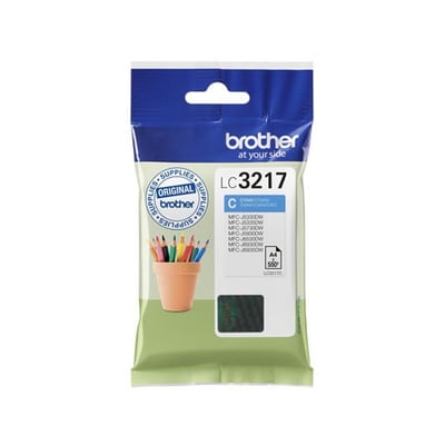 Tinteiro Original Brother LC3217 Ciano