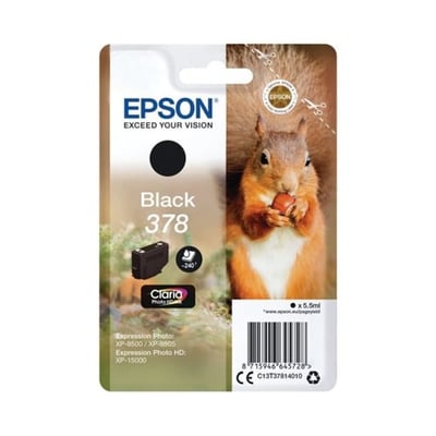 Cartucho de tinta Original Epson 378 Negro