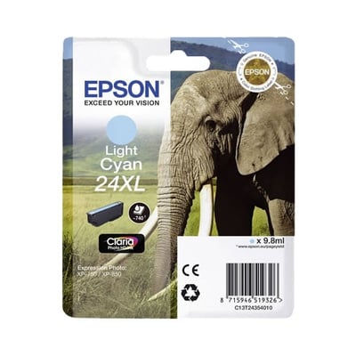 Cartucho de tinta Original Epson 24 XL Cian Claro