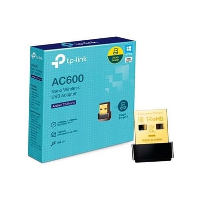 Adaptador TP-LINK AC600 Nano Wireless USB 2.0