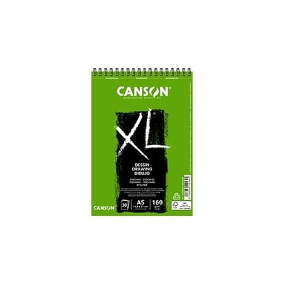 Bloc Espiralado Canson XL Dessin A5 160gr 30Hojas