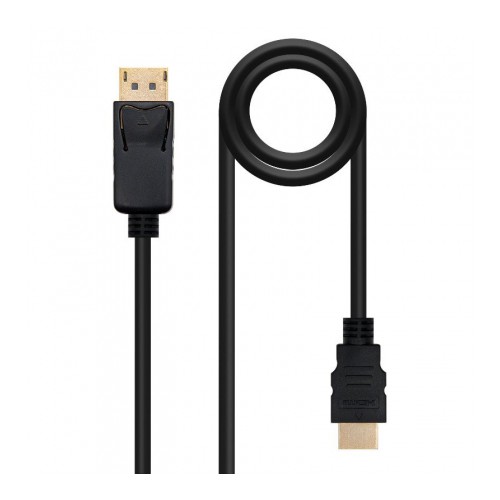 Cabo Conversor DisplayPort para HDMI Macho 2m