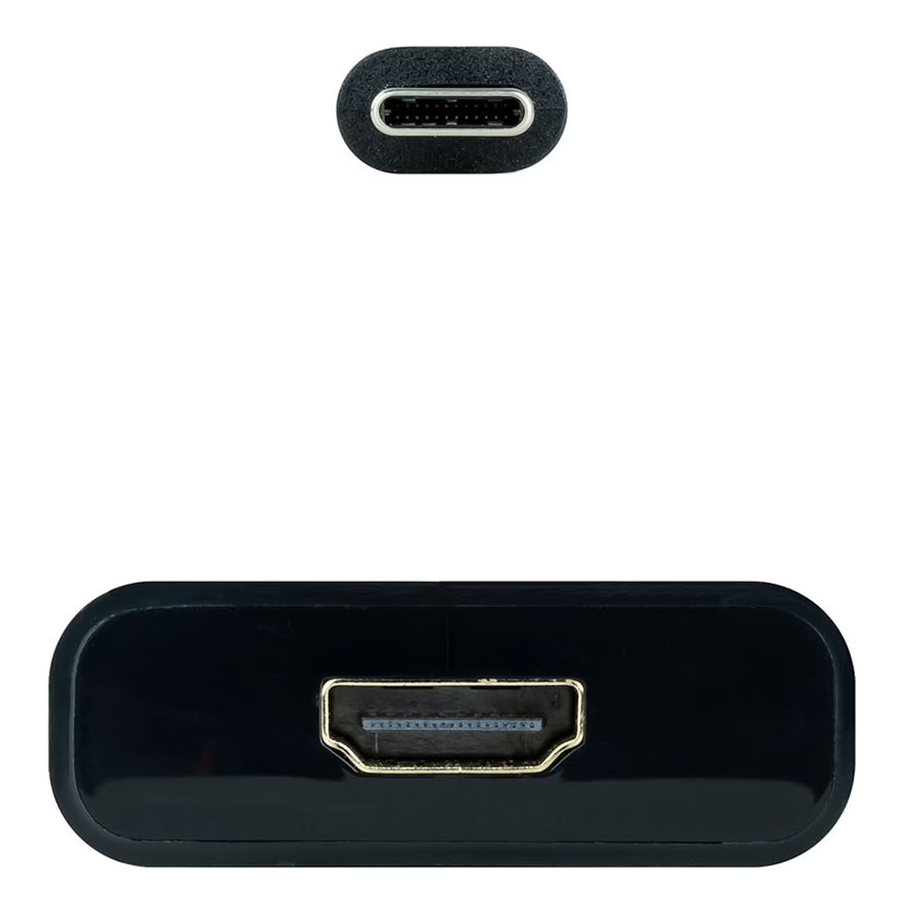 Conversor USB-C A para HDMI 4K 15cm - Preto