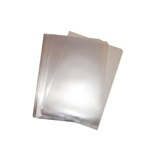 Bolsa Plastico em L A4 Cristal 120mic Pack 25un