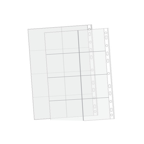 Bolsa para Postais Roma 10 Divisões 100un.