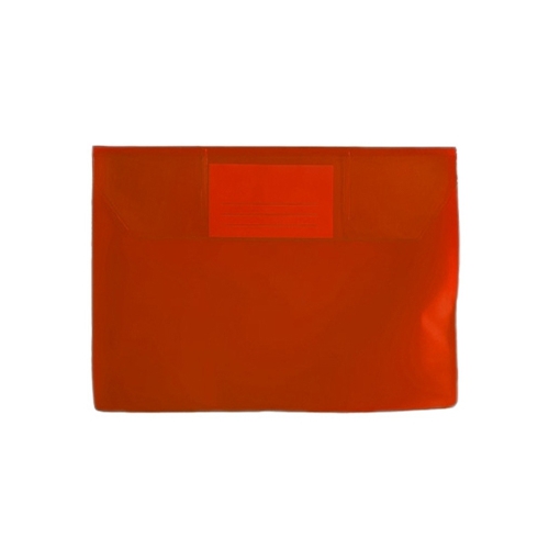 Envelope A5 Pvc Translucido com Visor Vermelho