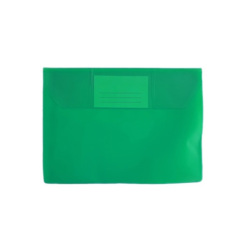 Envelope A5 Pvc Translucido com Visor Verde