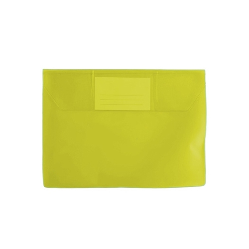 Envelope A5 Pvc Translucido com Visor Amarelo