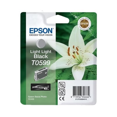 Cartucho de tinta Original Epson T0599 Gris Claro