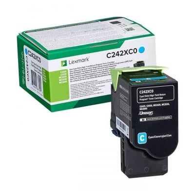 Toner Original Lexmark C2425 / MC2425 / 2535 Ciano