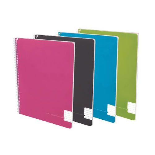 Caderno Espiral Capa Dura A4 80F Xadrez - Pack10