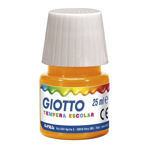 Guache Giotto Tempera Escolar 25ml - Laranja