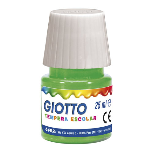 Guache Giotto Tempera Escolar 25ml - Verde