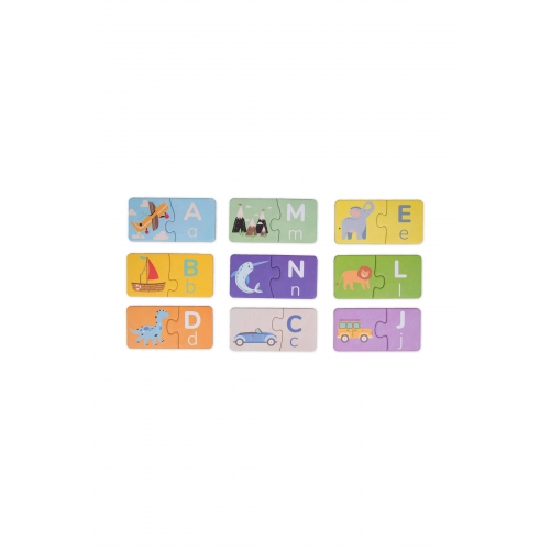 Puzzle Match it! Alfabeto Ambarscience