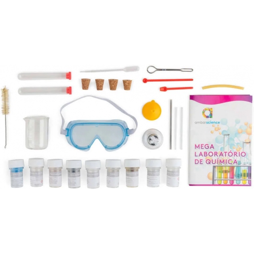Kit Mega Laboratório de Química Ambarscience