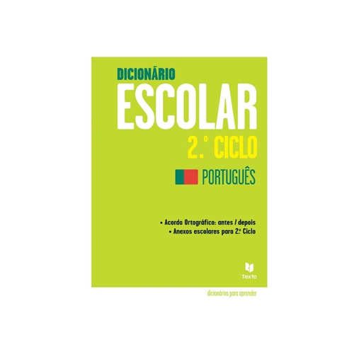 Dicionário Escolar 2º Ciclo Português