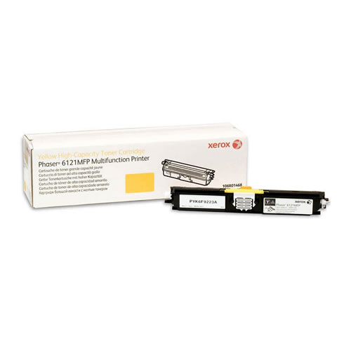 Toner Original Xerox Phaser 6121 Amarelo Alta Cap.