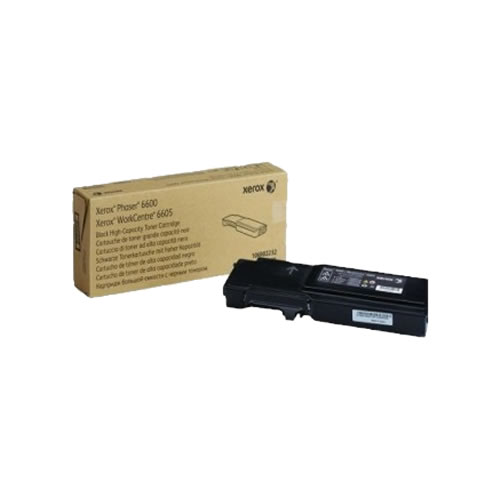 Toner Original Xerox Phaser 6600 Preto Alta Cap.