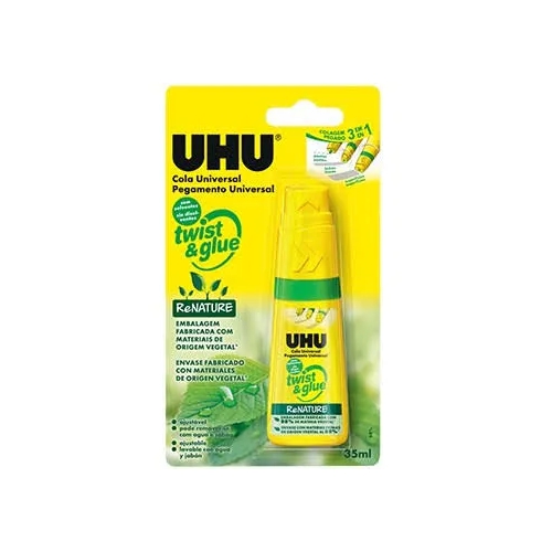 Cola Liquida UHU Twist Glue Renature 35ml