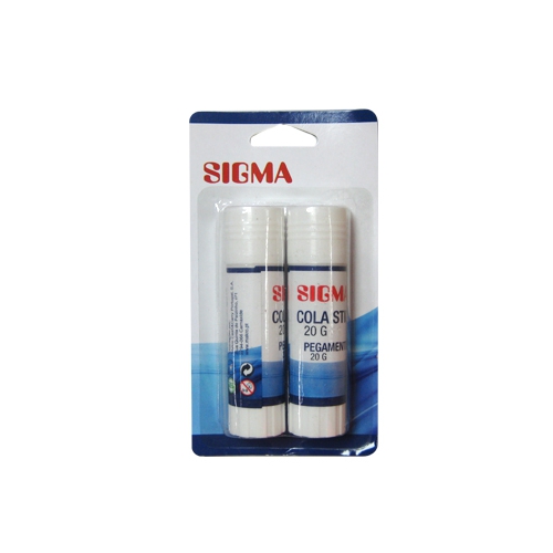 Cola Stick 20gr Sigma Blister 2 un.