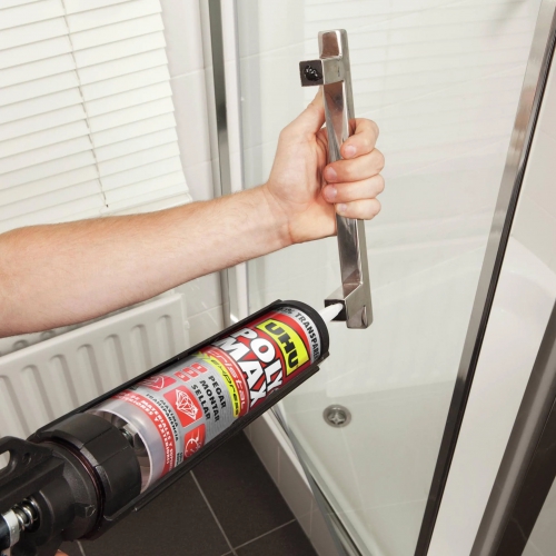 Cola e Veda UHU Poly Max Cristal Express Transp. 