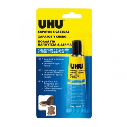 Cola Sapatos e Cabedal 34ml UHU