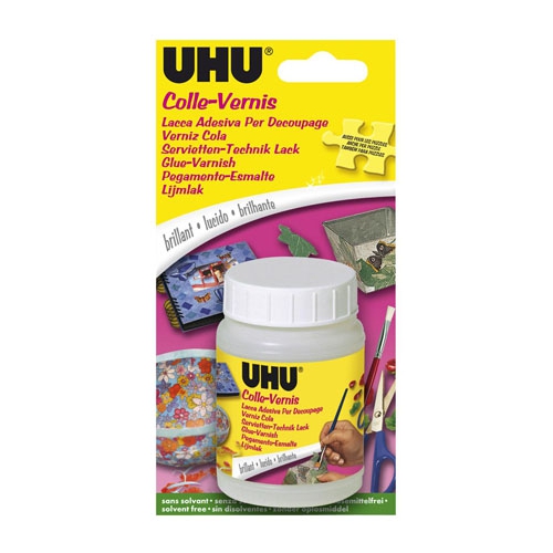 Cola UHU Creativ Verniz 150ml 158gr