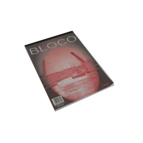 Bloco Notas A4 Quadriculado Pack 5un