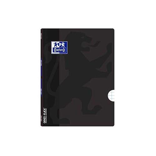 Caderno A4 Oxford Openflex Quadric 90gr Preto