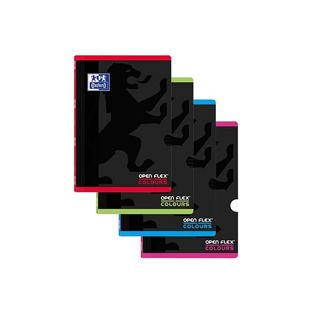 Caderno Agrafado Oxford Openflex A4 Paut. Sortido
