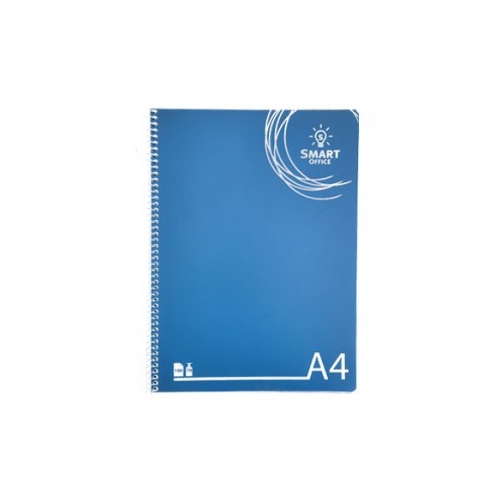 Caderno Espiral Capa Plástico A4 Quadriculado