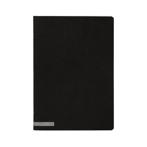 Caderno Agrafado A4 Capa Preta 80F Pautado Pack 10