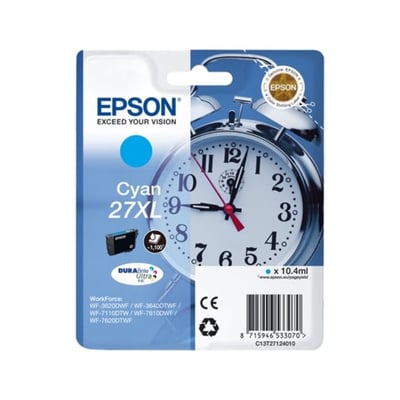 Cartucho de tinta Original Epson 27 XL Cian
