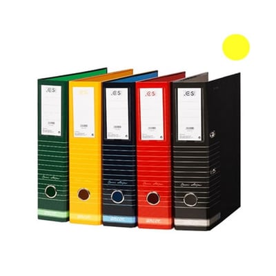 Carpeta Archivo Ancor Amarillo L80 c/ Rayas - 10un
