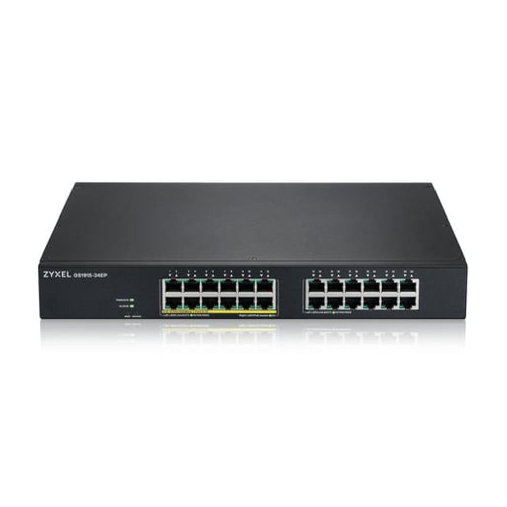 Zyxel GS1915-24EP Gerido L2 Gigabit Ethernet (10/100/1000) Power over Ethernet (PoE) 1U