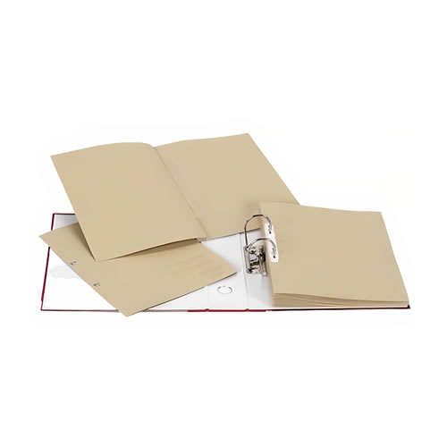 Dossier Cartolina Simples 314x235mm Kraft Pack 50