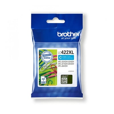 Cartucho de tinta Original Brother LC422 XL Cian