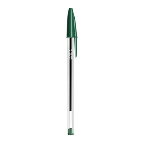 Esferográfica BIC Cristal Verde Pack 50 unidades