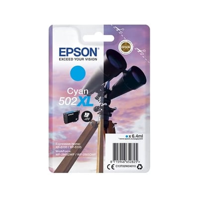Cartucho de tinta Original Epson 502 XL Cian