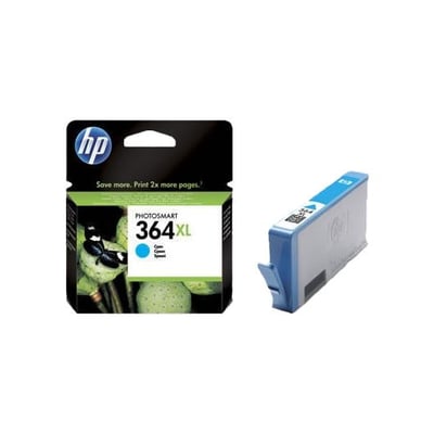 Cartucho de tinta Original HP 364 XL (CB323E) Cian