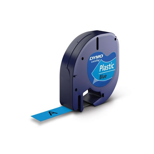 Fita Gravação Orig. Dymo 12mmx7m Azul/Preto