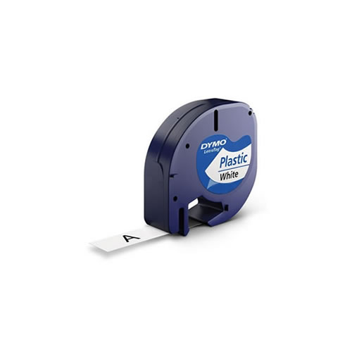 Fita Gravação Orig. Dymo 12mmX7m Preto/Branco