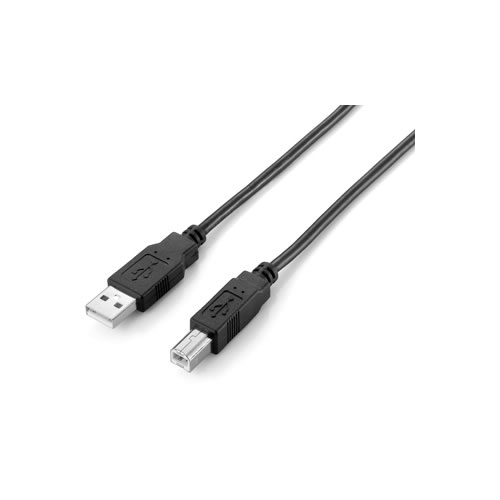 Cabo USB 2.0 A/B preto (5m)