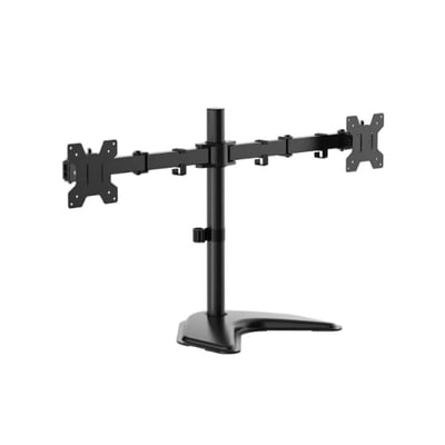 Soporte C/ Base de Mesa Doble p/ Monitor 17"-32" 10Kg Rotación 360º