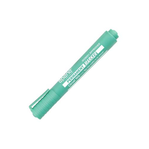 Marcador Perm. Epene EP11-2002 2mm Verde Pack 12