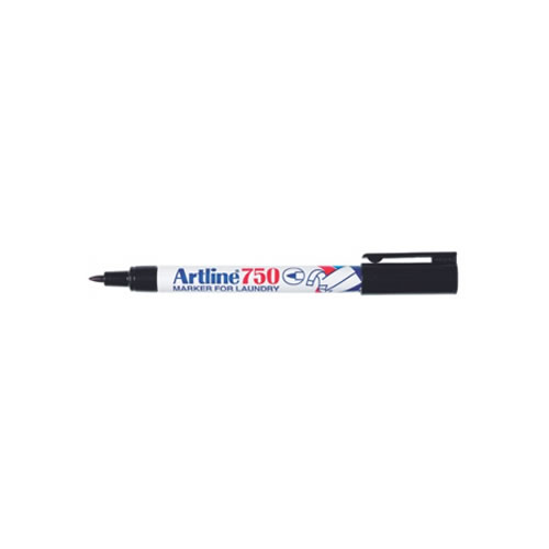 Marcador Tecido Artline 750 0,7mm Preto - 1un