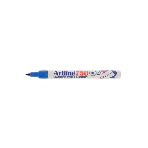 Marcador Tecido Artline 750 0,7mm Azul - 1un