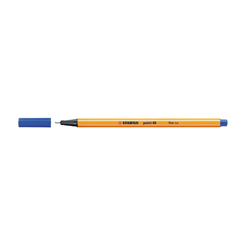 Marcador Stabilo Point 88 Azul - Pack 10un
