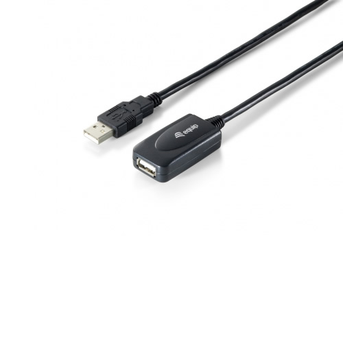Cabo Extensão USB 2.0 A-A M/F 5mt - Preto