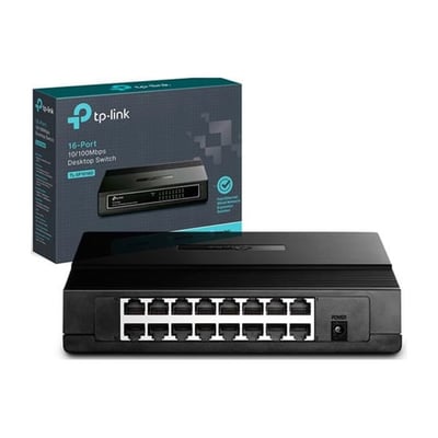 Switch TP-Link 10/100Mbps 16 puertos 200MBPS